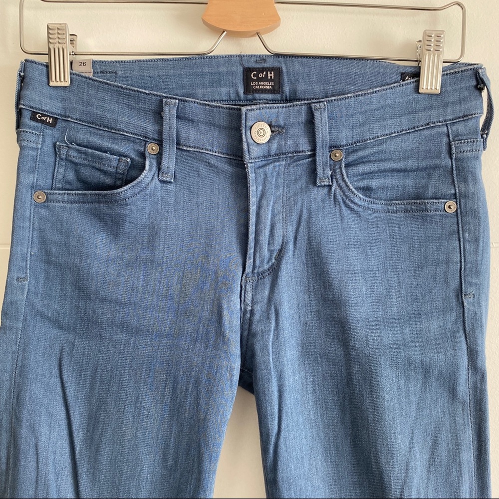 CITIZENS OF HUMANITY blue skinny jeans size 26